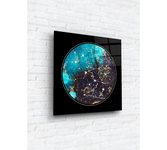 Картина на стекле ARTABOSKO Зодиаки 1 40x40 WBR-07-879-03 1
