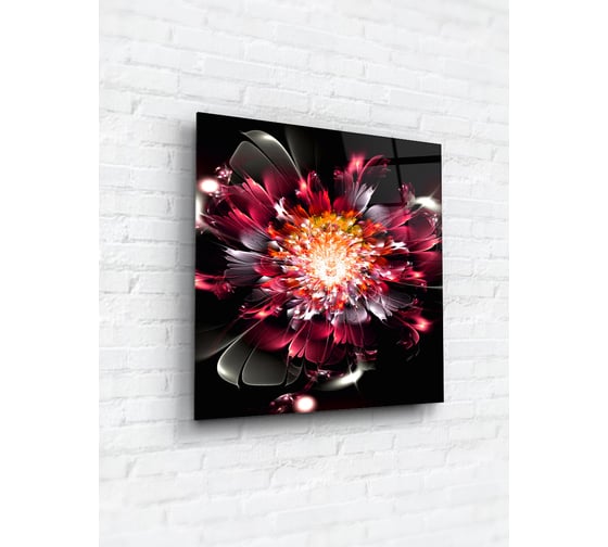 Картина на стекле ARTABOSKO Вспышка 3 40x40 WBR-02-992-03 1