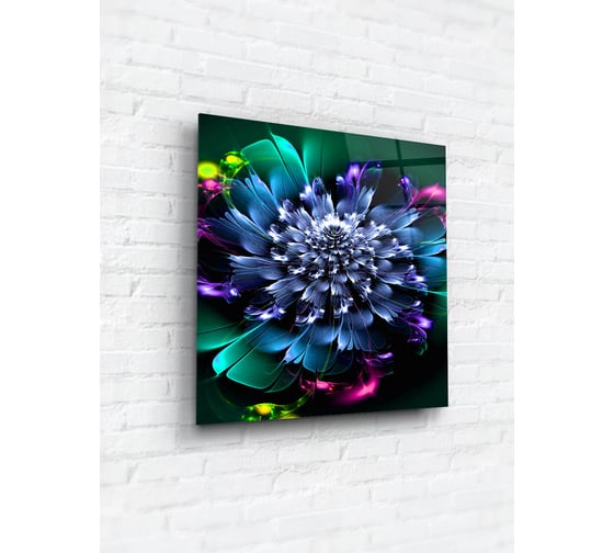 Картина на стекле ARTABOSKO Вспышка 4 40x40 WBR-02-993-03 1