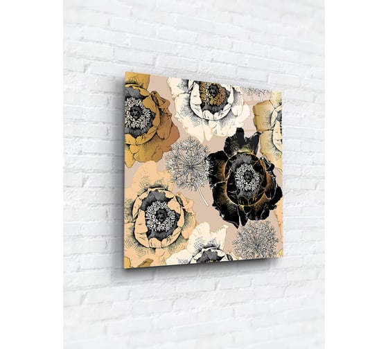 Картина на стекле ARTABOSKO Калейдоскоп 1 40x40 WBR-01-966-03 1