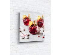 Картина на стекле ARTABOSKO Десерт 2 40x40 WBR-11-1128-03