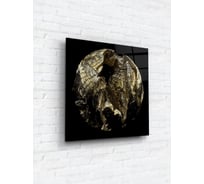 Картина на стекле ARTABOSKO Золотая лава 1 40x40 WBR-01-1034-03