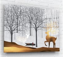 Картина на стекле ARTABOSKO благородный олень 60x80 WBR-11-646-06