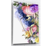 Картина на стекле ARTABOSKO цветочная фантазия 18 40x60 WBR-01-285-04