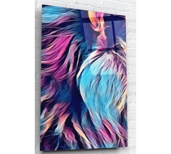 Картина на стекле ARTABOSKO цветной лев 1 40x60 WBR-02-352-04 1