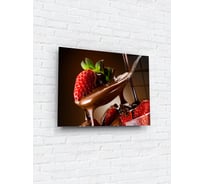 Картина на стекле ARTABOSKO клубника в шоколаде 1 30x40 см WBR-02-12-02