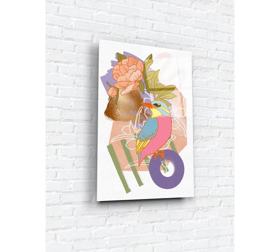 Картина на стекле ARTABOSKO грут 3 40x60 см WBR-05-398-04 1