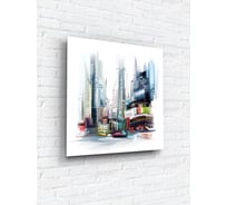 Картина на стекле ARTABOSKO город 1 40x40 см MI-02-126-03