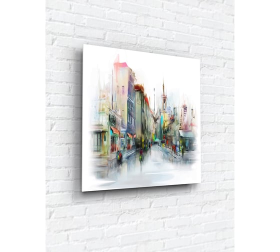 Картина на стекле ARTABOSKO город 3 40x40 см MI-02-128-03 1