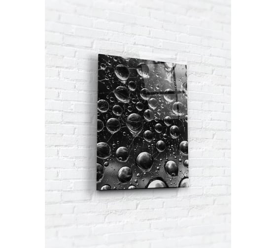 Картина на стекле ARTABOSKO роса 3 30x40 см WBR-04-1218-02 1