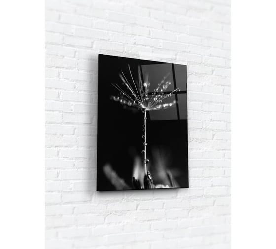 Картина на стекле ARTABOSKO роса 1 30x40 см WBR-04-1216-02 1