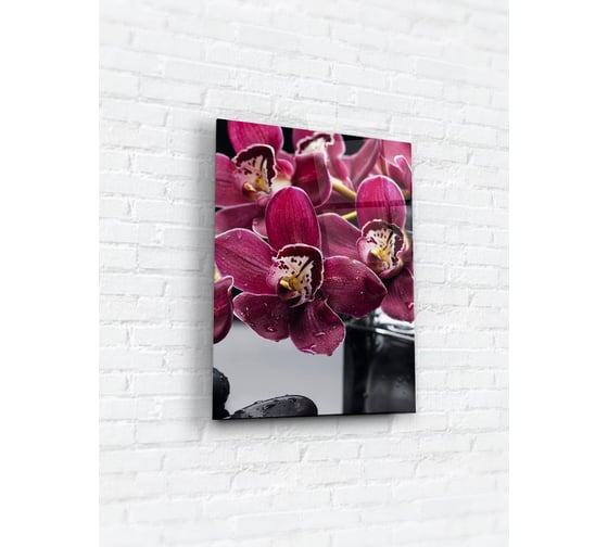 Картина на стекле ARTABOSKO блум 6 30x40 см WBR-02-657-02 1