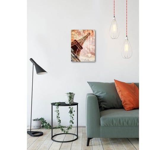 Картина на стекле ARTABOSKO эйфелева башня 1 30x40 см WBR-11-660-02