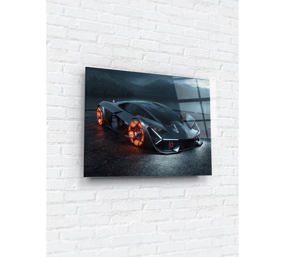 Картина на стекле ARTABOSKO спорткар 4 30x40 см WBR-01-195-02 1