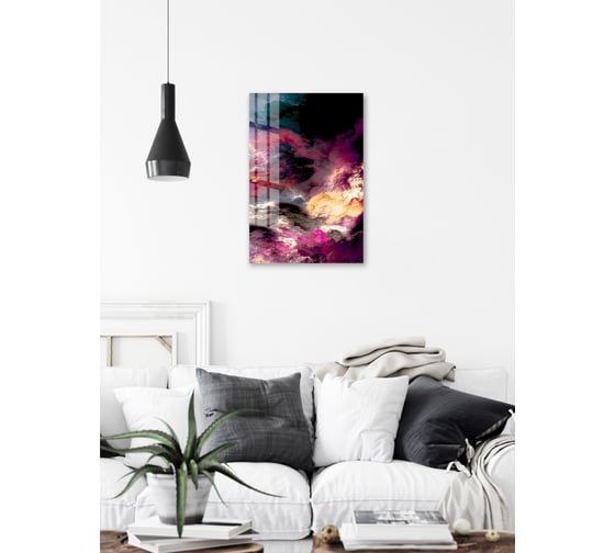 Картина на стекле ARTABOSKO ареография 2 40x60 см WBR-01-457-04