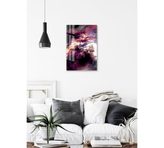 Картина на стекле ARTABOSKO ареография 3 40x60 см WBR-01-458-04