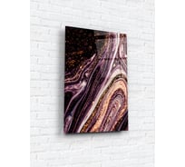 Картина на стекле ARTABOSKO бордовый акрил 1 40x60 см WBR-01-447-04