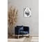 Картина на стекле ARTABOSKO ловец снов белый 30x40 см WBR-02-682-02 2