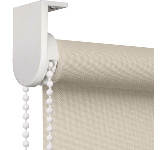 Рулонная штора PRAKTO Easy 65x250 см, натуральный 7795387