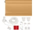 Рулонная штора PRAKTO Easy 60x160 см, бежевый 8316720 4