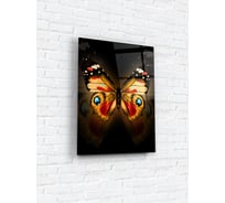 Картина на стекле ARTABOSKO бабочка 30x40 см красно-желтая WBR-01-164-02