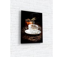 Картина на стекле ARTABOSKO бодрящий кофе 30x40 см WBR-02-109-02