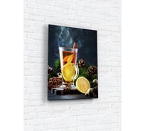 Картина на стекле ARTABOSKO новогодняя сангрия 30x40 см WBR-02-91-02