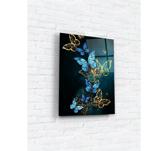 Картина на стекле ARTABOSKO бабочки 1 30x40 см WBR-01-709-02 1