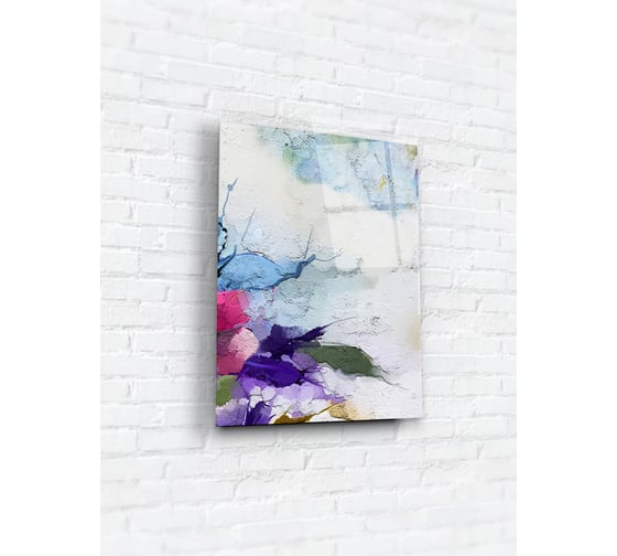 Картина на стекле ARTABOSKO блум 15 30x40 см WBR-01-713-02