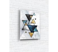 Картина на стекле ARTABOSKO ромб 1 30x40 см WBR-01-154-02