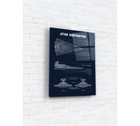 Картина на стекле ARTABOSKO звездные войны 3 30x40 см WBR-13-1017-02