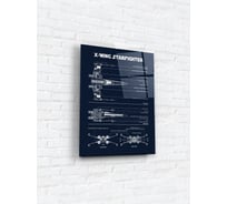 Картина на стекле ARTABOSKO звездные войны 4 30x40 см WBR-13-1018-02