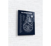 Картина на стекле ARTABOSKO звездные войны 1 30x40 см WBR-13-1015-02