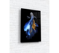 Картина на стекле ARTABOSKO бойцовая рыбка 40x60 см LMR-02-39-04