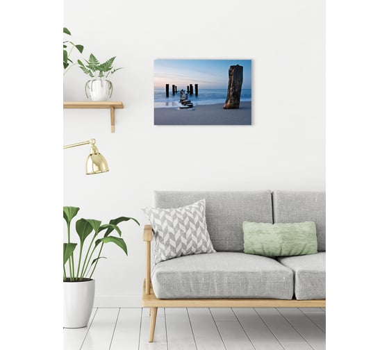Картина на стекле ARTABOSKO балтийское море 40x60 см OMR-02-17-04