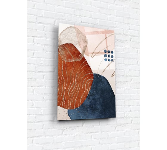 Картина на стекле ARTABOSKO аква голд 1 40x60 см WBR-07-213-04 1