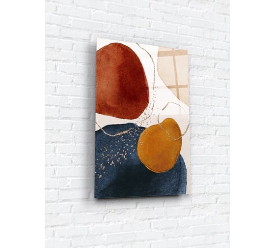 Картина на стекле ARTABOSKO аква голд 2 40x60 см WBR-07-214-04 1