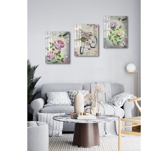 Картина на стекле ARTABOSKO прованс 3 30x40 см WBR-12-1221-02