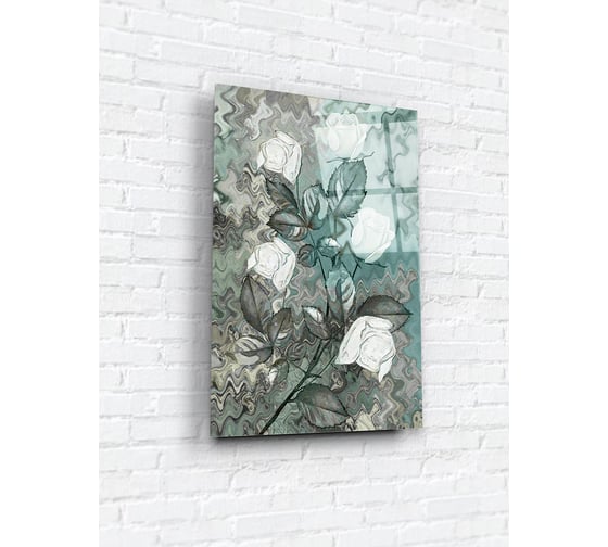 Картина на стекле ARTABOSKO абелия 3 40x60 см WB-01-308-04