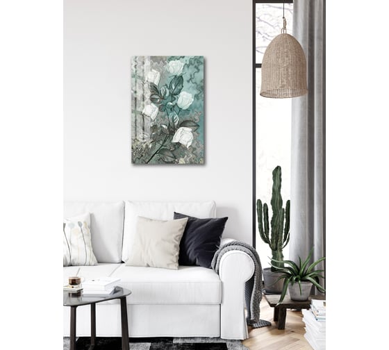 Картина на стекле ARTABOSKO абелия 3 40x60 см WB-01-308-04