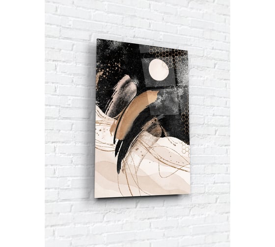 Картина на стекле ARTABOSKO аква голд 5 40x60 см WBR-07-230-04 1