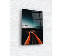 Картина на стекле ARTABOSKO гонки 3 40x60 см WBR-10-529-04