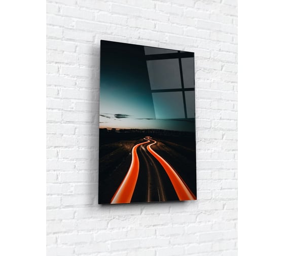 Картина на стекле ARTABOSKO гонки 3 40x60 см WBR-10-529-04 1