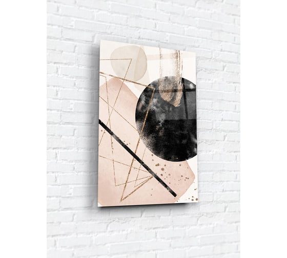 Картина на стекле ARTABOSKO аква голд 4 40x60 см WBR-07-229-04 1