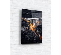 Картина на стекле ARTABOSKO вечерний город 3 40x60 см WBR-10-523-04