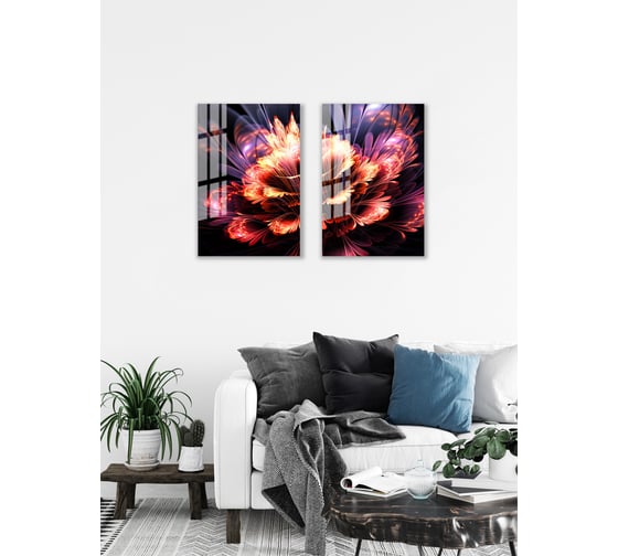 Картина на стекле ARTABOSKO аватар 1 40x60 см WBR-02-620-04