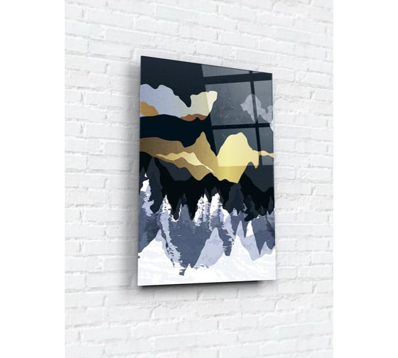 Картина на стекле ARTABOSKO горы 1 40x60 см WBR-01-606-04 1