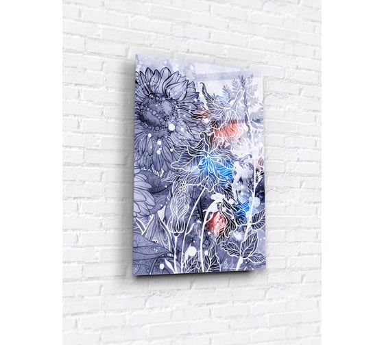 Картина на стекле ARTABOSKO фантазия 2 40x60 см WBR-01-685-04 1