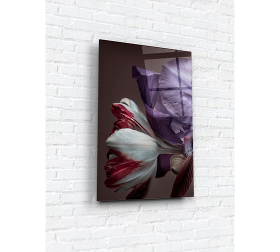Картина на стекле ARTABOSKO блум 3 40x60 см WBR-01-654-04 1