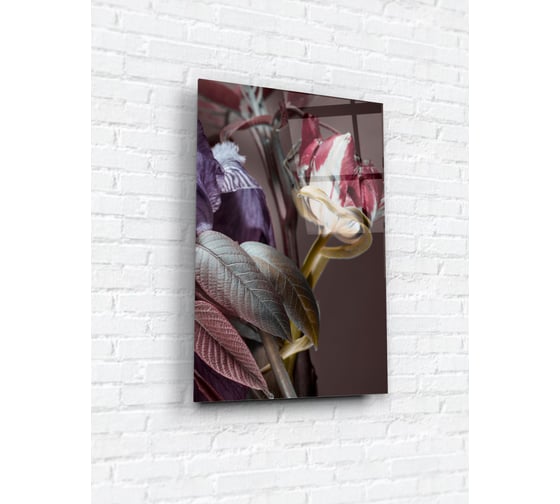 Картина на стекле ARTABOSKO блум 4 40x60 см WBR-01-655-04 1